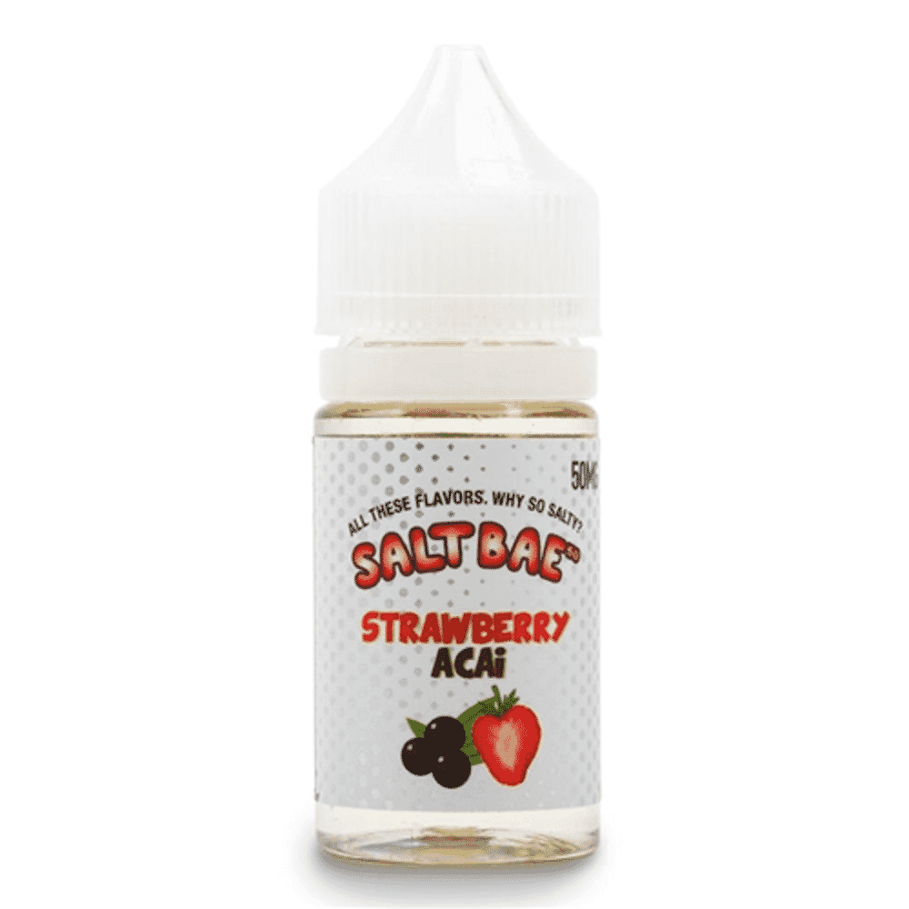 Strawberry Acai By Salt Bae 50 E-Liquid Flavors 30ML Salt Bae E-Liquid's - 1