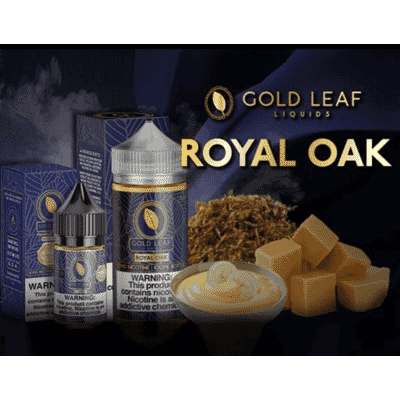 Royal Oak By Gold Leaf E-Liquid Flavors 30ML Gold Leaf E-Liquid's - 1