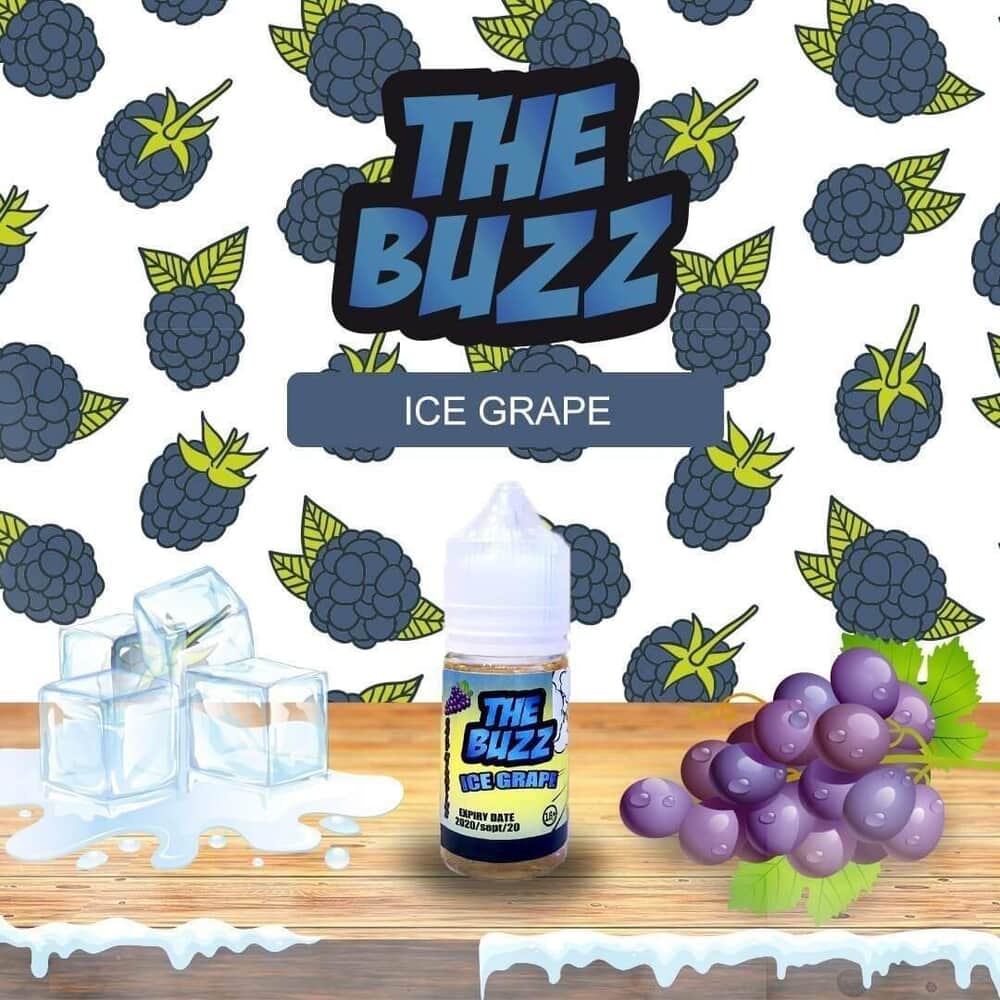 Ice Grape By The Buzz E-Liquid Flavors 30ML The Buzz E-Liquid's - 1