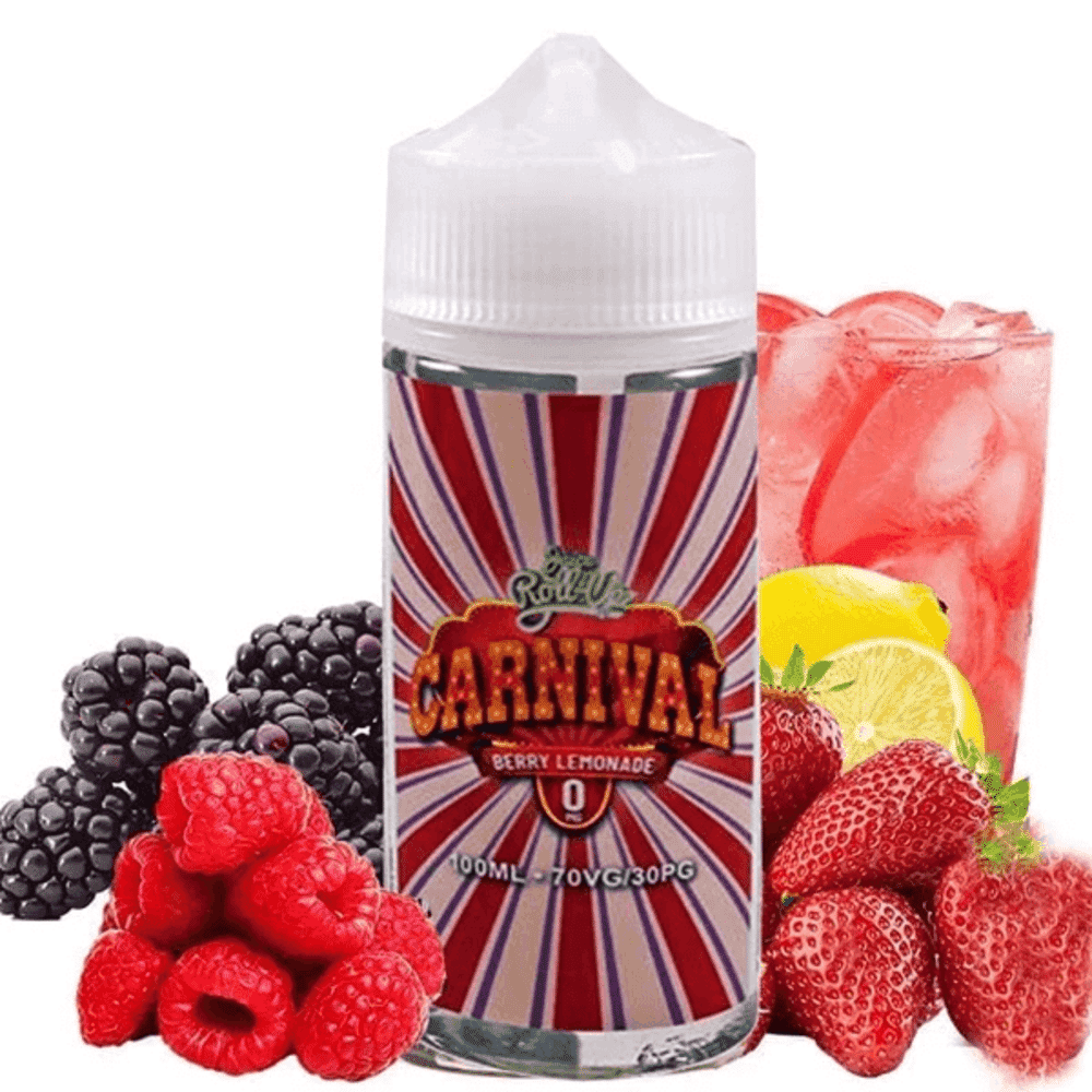 Carnival Berry Lemonade Ice By Roll Upz E-Liquid Flavors 100ML Roll Upz E-Liquid's - 1