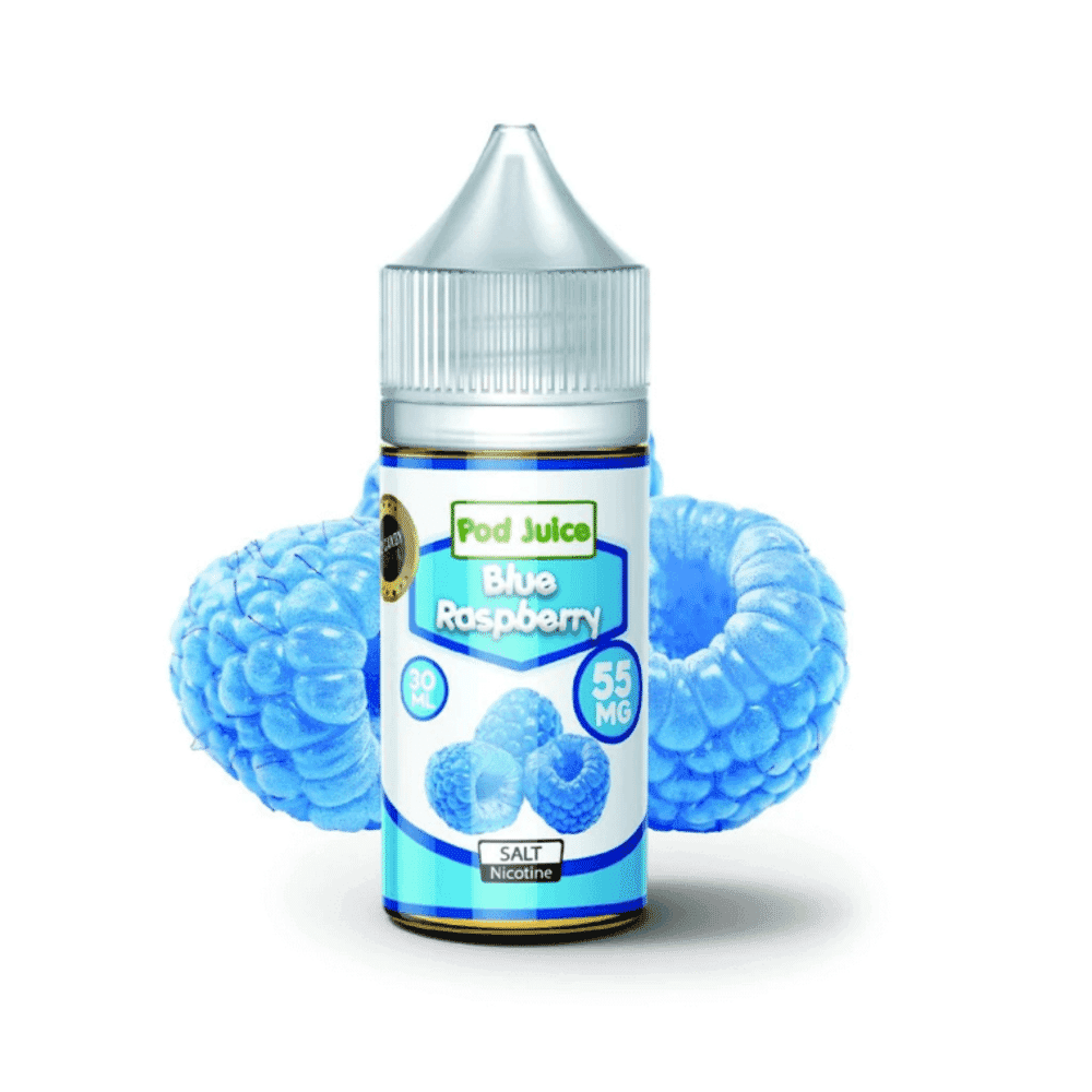 Blue Raspberry By Pod Juice E-Liquid Flavors 30ML   POD Juice E-Liquid's - 1