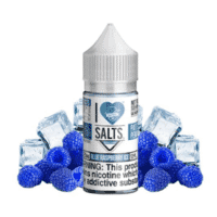 I Love Salts Blue Raspberry Ice By Mad Hatter E-Liquid Flavors 30ML Mad Hatter Juice E-Liquid's - 1