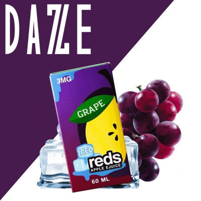 Iced Grape By 7 Daze Salt E-Liquid Flavors 60ML 7 Daze Juice E-Liquids - 1