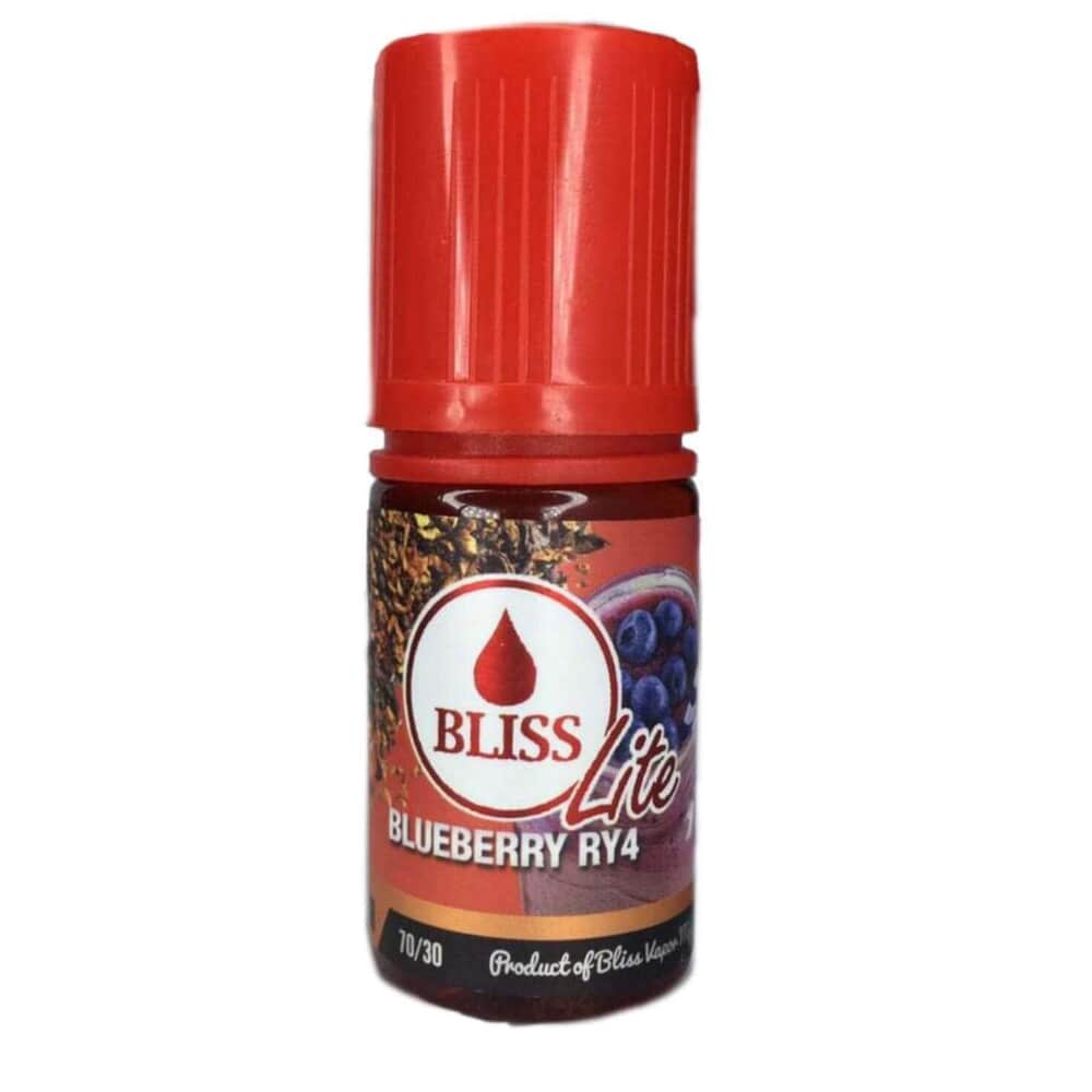 Blueberry RY4 By Bliss Lite E-Liquid Flavors 30ML Bliss Lite - 1