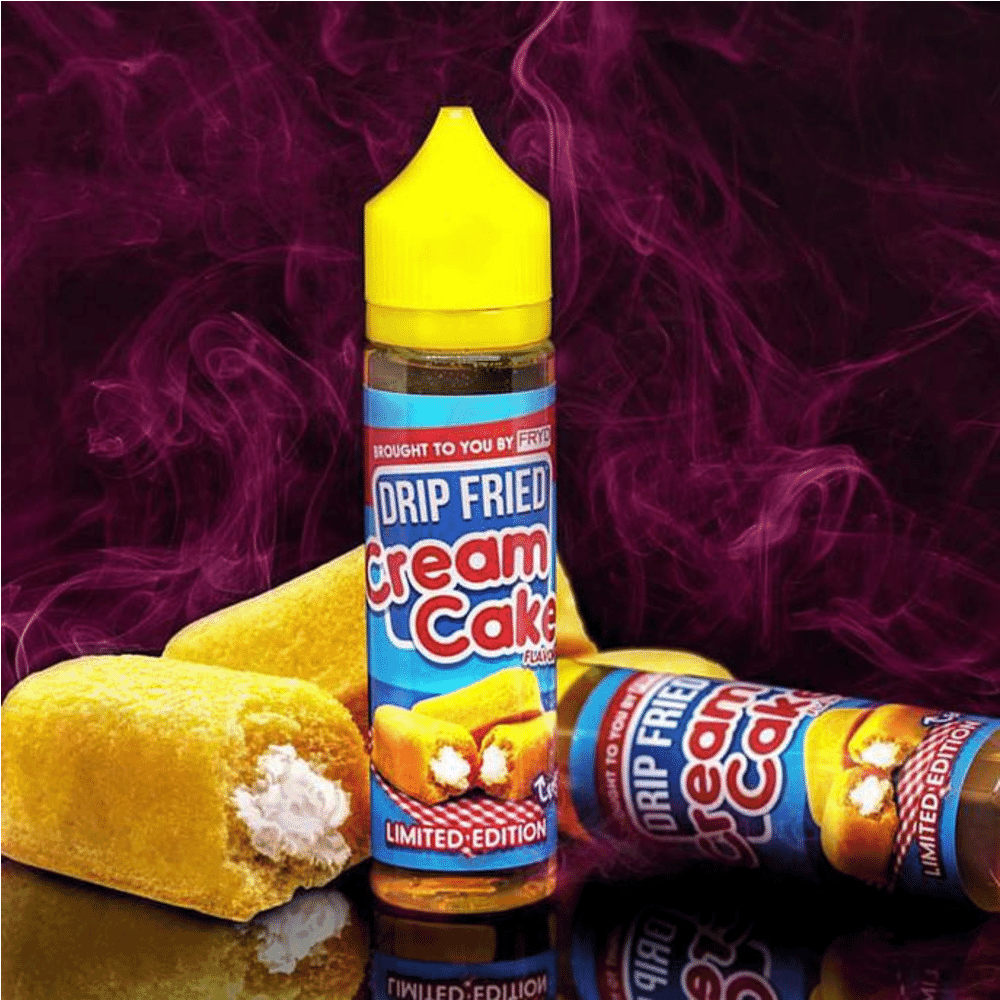 Drip Fried Cream Cake By FRYD E-Liquid Flavors 60ML FRYD E-Liquid's - 1 Drip Fried Cream Cake By FRYD E-Liquid Flavors 60ML FRYD E-Liquid's - 1