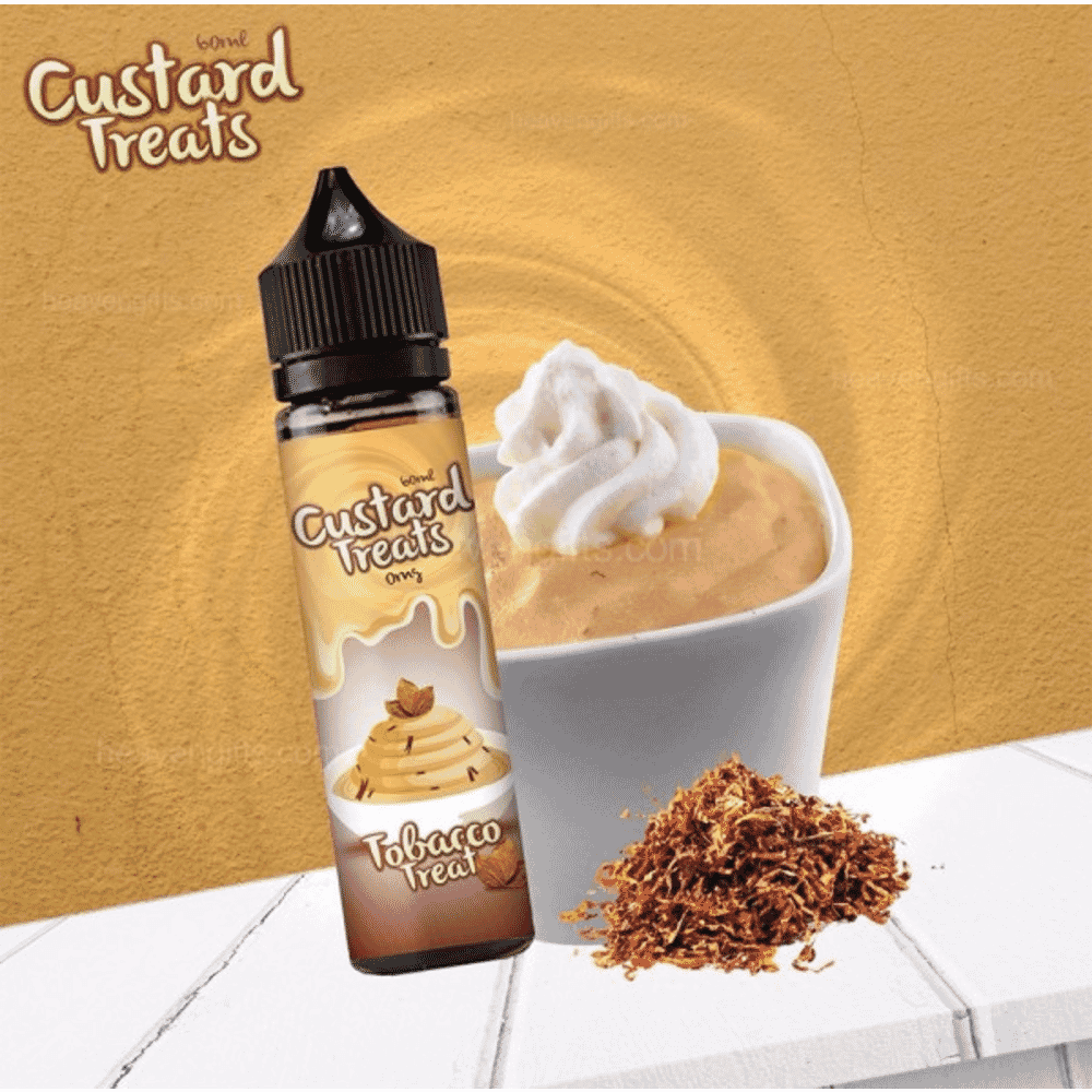Tobacco Treat By Custard Treats E-Liquid Flavors 60ML Custard Treats E-Juice - 1