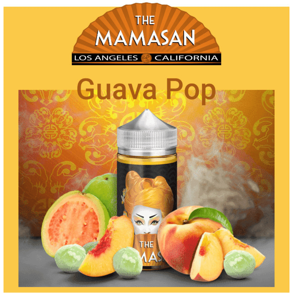 Guava Pop By The Mamasan E-Liquid Flavors 100ML The Mamasan E-Liquid's - 1