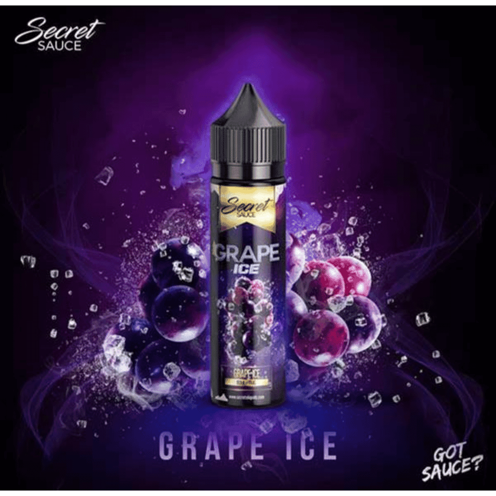 Grape Ice By Secret Sauce E-Liquid Flavors 60ML Secret Sauce E-Liquid's - 1