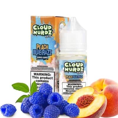 Peach Blue Razz By Cloud Nurdz Salts 30ML Cloud Nurdz E-Liquid's - 1