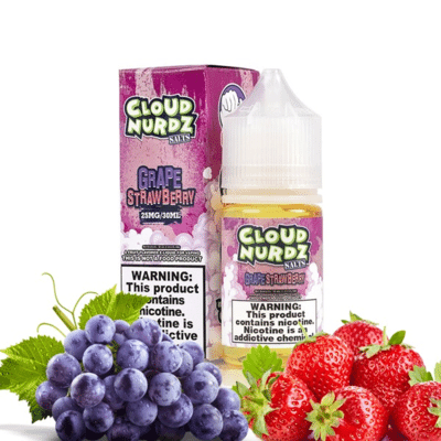 Grape Strawberry By Cloud Nurdz Salts 30ML Cloud Nurdz E-Liquid's - 1