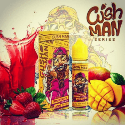 Cush Man Mango Strawberry By Nasty E-Liquid Flavors 60ML Nasty Juice E-Liquid's - 1