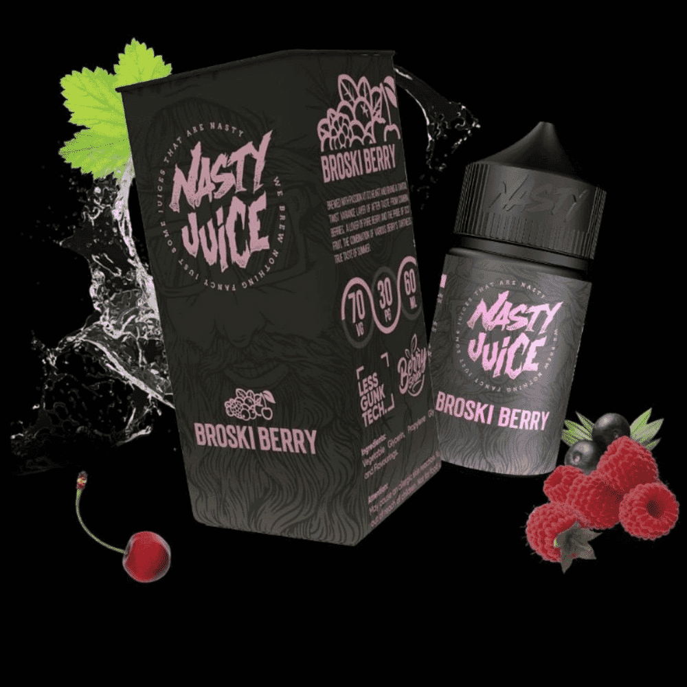 Broski Berry By Nasty E-Liquid Flavors 60ML Nasty Juice E-Liquid's - 1