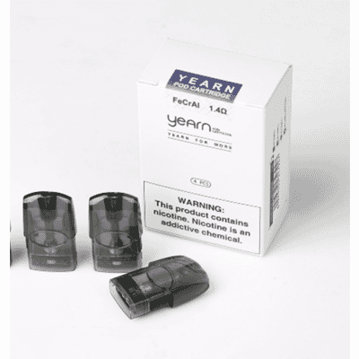 Yearn Replacement Pods 1.4Ω By Uwell (x4) Uwell - 1