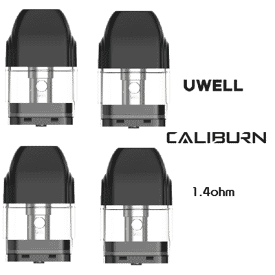 Caliburn Pod Cartridge 1.4Ω By Uwell (x4) Uwell - 3