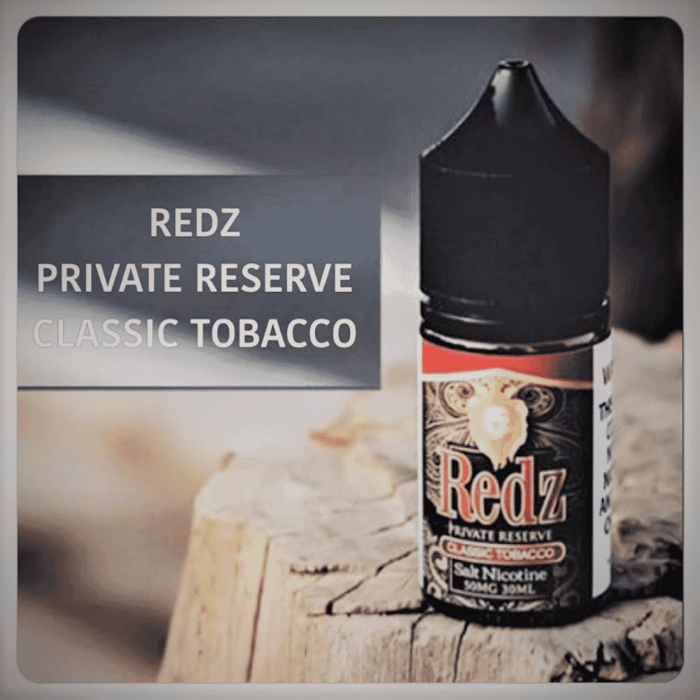 REDZ - Private Reserve Classic Tobacco By E & B Flavor E-Liquid Flavors 30ML  E & B Flavor E-Liquid's - 1