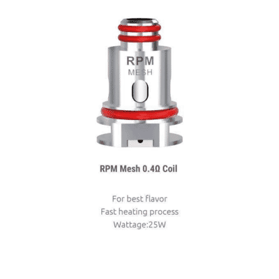RPM Mesh Coil 0.4Ω By Smok (x5) Smok - 2