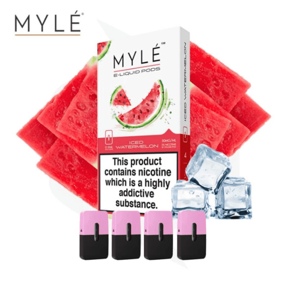 Iced Watermelon By Myle Pods (x4) Myle - 1