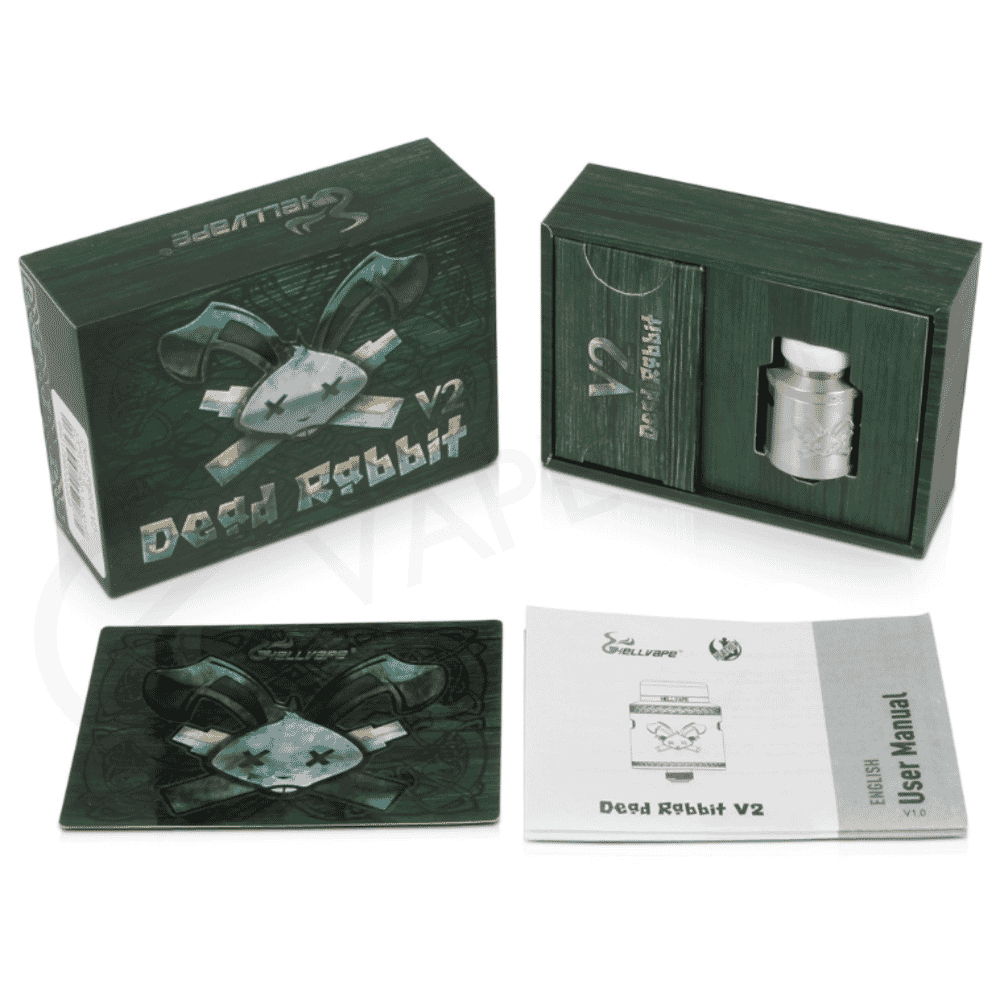 Dead Rabbit V2 RDA By Hellvape (X1) Hellvape - 1 Dead Rabbit V2 RDA By Hellvape (X1) Hellvape - 1