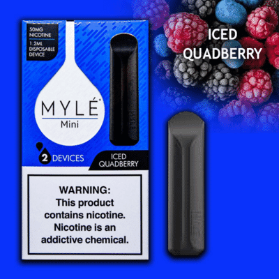 Iced Quadberry Mini 1.2ML By Myle (x2) Myle - 2