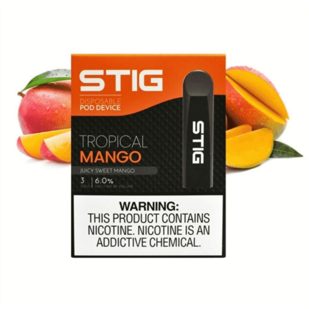 Tropical Mango By VGOD Stig (x3) VGOD E-Liquid's - 1