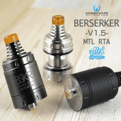 Vandy Vape - Berserker V1.5 MTL RTA Atomizer  - 1