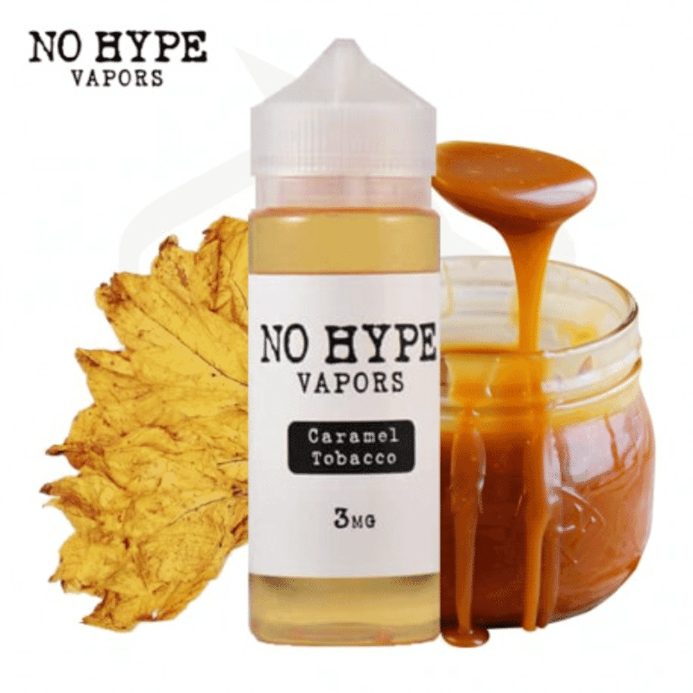 Caramel Tobacco By No Hype Vapors E-Liquid Flavors 120ML No Hype Vapors E-Liquid's - 1