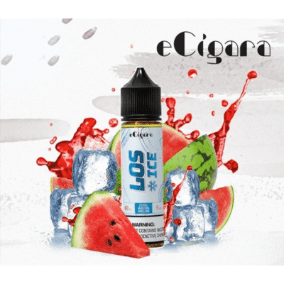 Los Ice (Cool Watermelon) By ECigara E-Liquid Flavors 60ML ECigara E-Liquid's - 1