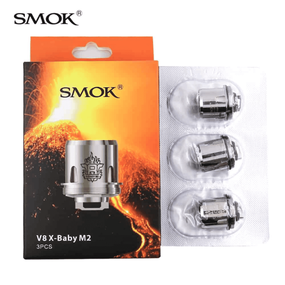 V8 X Baby M2 0.25Ω By Smok (x3) Smok - 1