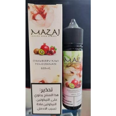Strawberry Kiwi Pomegranate By Mazaj E-Liquid Flavors 60ML Mazaj E-Liquid's - 1