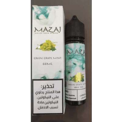 Green Grape Mint By Mazaj E-Liquid Flavors 60ML Mazaj E-Liquid's - 1