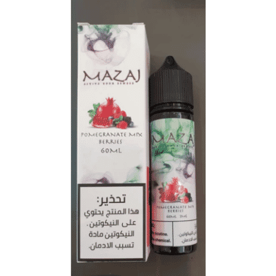 Pomegranate Mix Berries By Mazaj E-Liquid Flavors 60ML Mazaj E-Liquid's - 1
