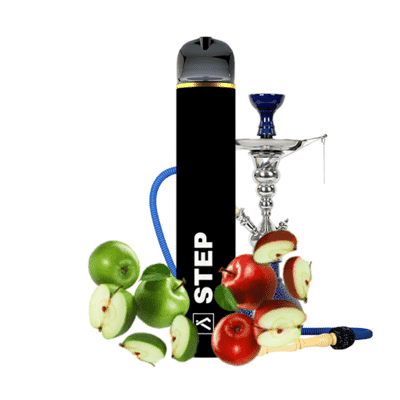 DOUBLE APPLE By Step Disposable 1500 Puff Jusaat E-Liquid's - 1