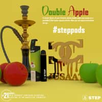 DOUBLE APPLE By Step Disposable 1500 Puff Jusaat E-Liquid's - 2