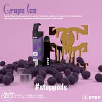 GRAPE ICE By Step Disposable 1500 Puff Jusaat E-Liquid's - 2