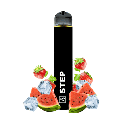 WATERMELON STRAWBERRY ICE By Step Disposable 1500 Puff Jusaat E-Liquid's - 1