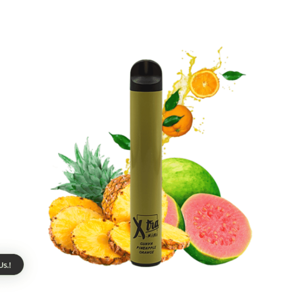 Guava Pineapple Orange By Xtra Mini Disposable Vape Device 800 Puffs Xtra ECig - 1