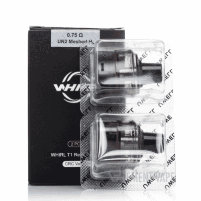 WHIRL T1 REPLACEMENT PODS 0.75Ω  By Uwell (x2) Uwell - 2