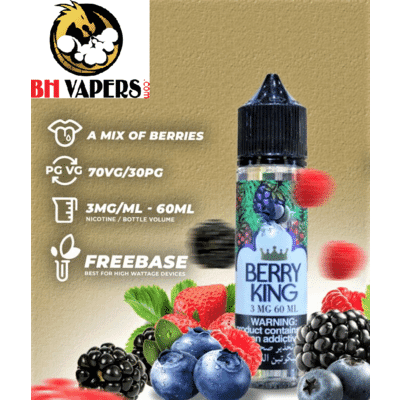 Berry King By Jusaat E-Liquid Flavors 60ML -4