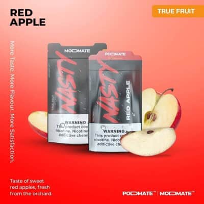 Red Apple By MODMATE Nasty E-Liquid Flavors 60ML -1
