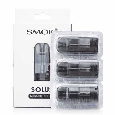 SMOK SOLUS Mesh 0.9ohm Pod Cartridge 3ml (3pcs/pack)