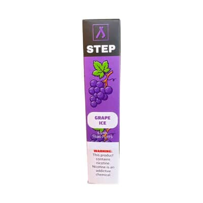 GRAPE ICE By Step Disposable 1500 Puff Jusaat E-Liquid's - 3