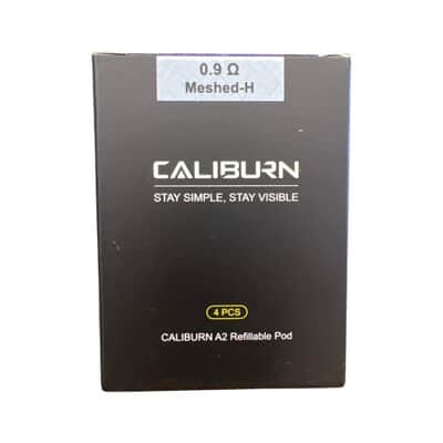 Caliburn A2 Pod Cartridge 0.9Ω Mesh By Uwell (x4) Uwell - 4