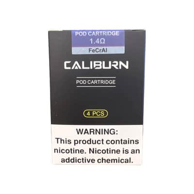 Caliburn Pod Cartridge 1.4Ω By Uwell (x4) Uwell - 5