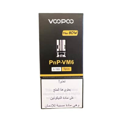 PnP - VM6 Mesh Coil 0.15Ω By Voopoo (x5)