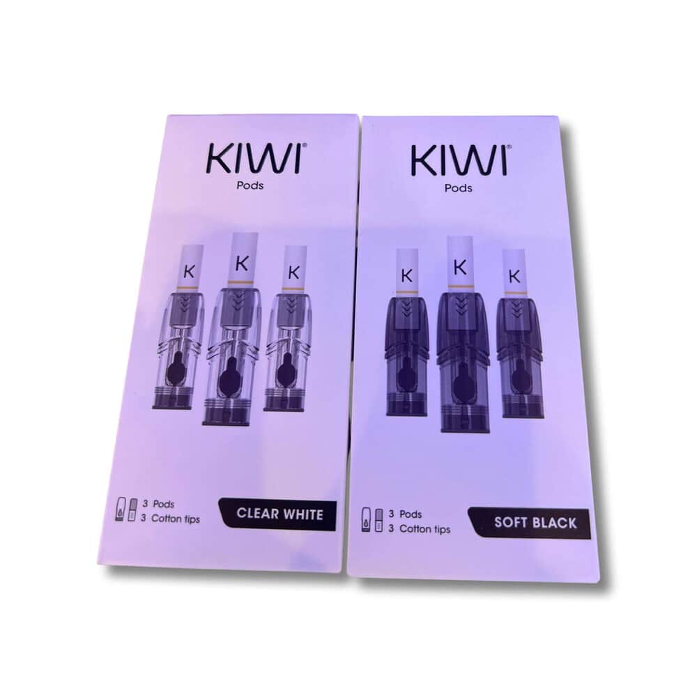 KIWI Pods By Kiwivapor (3pc) with 3 cotton tips