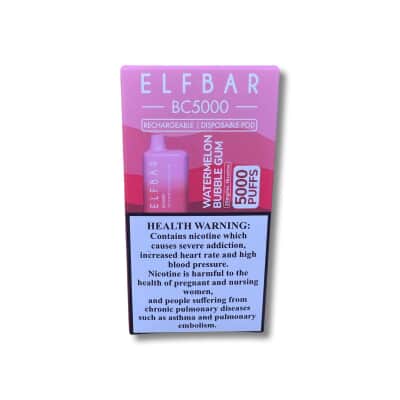 ELF BAR Disposable Vape Kit 5000puffs (Rechargeable)  - 5