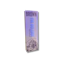 THE BULLDOG Brown Unbleached One 1/4 Rolling Paper (50 Leaves)  - 1