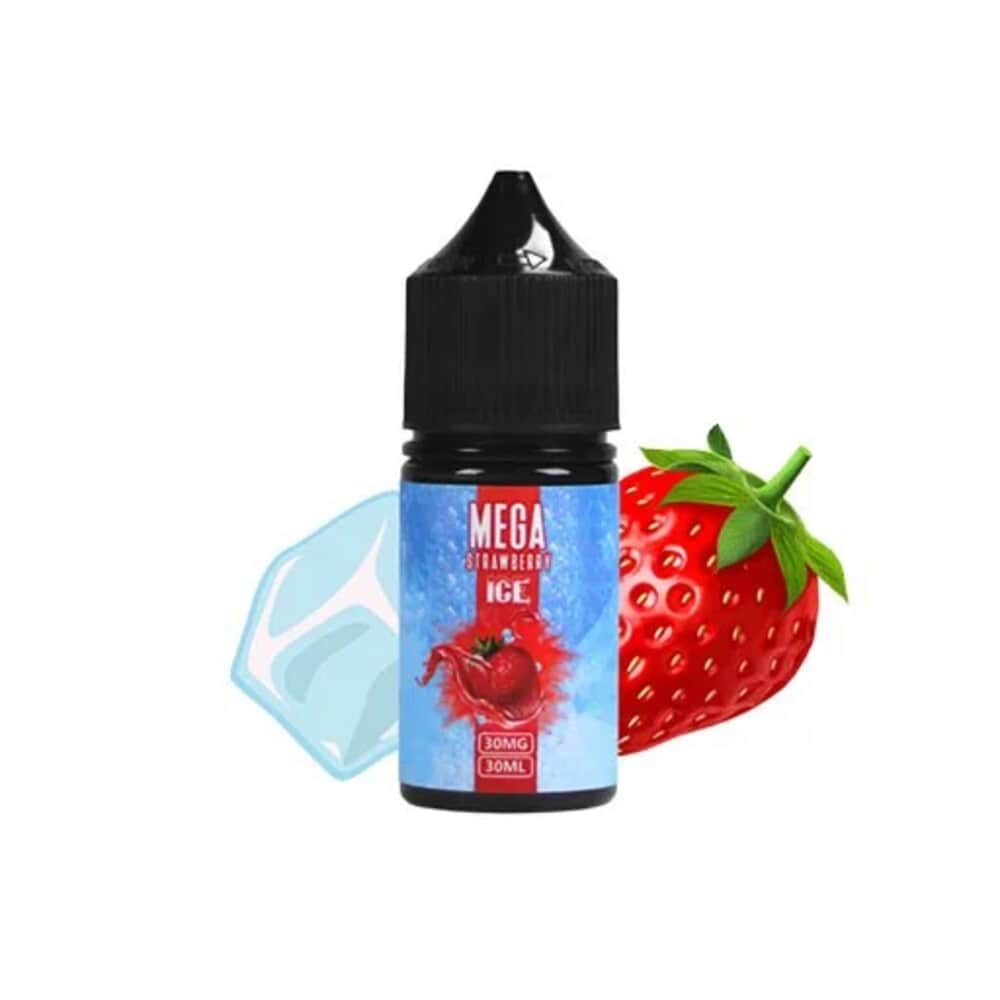 Mega Strawberry Ice By Grand E-Liquid Flavors 30ML  - 2