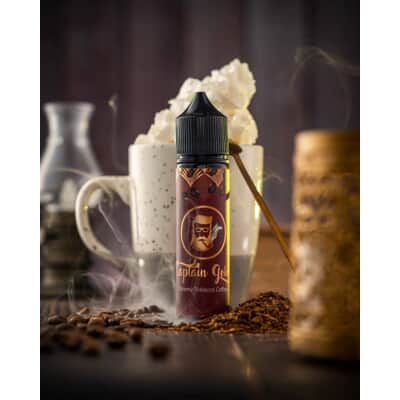 Captain Gold Creamy Tobacco Coffee By Joosy World E-liquid 50ml  - 2