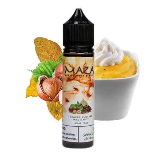 Tobacco Custard Hazelnut By Mazaj E Liquid Flavors 60ML From